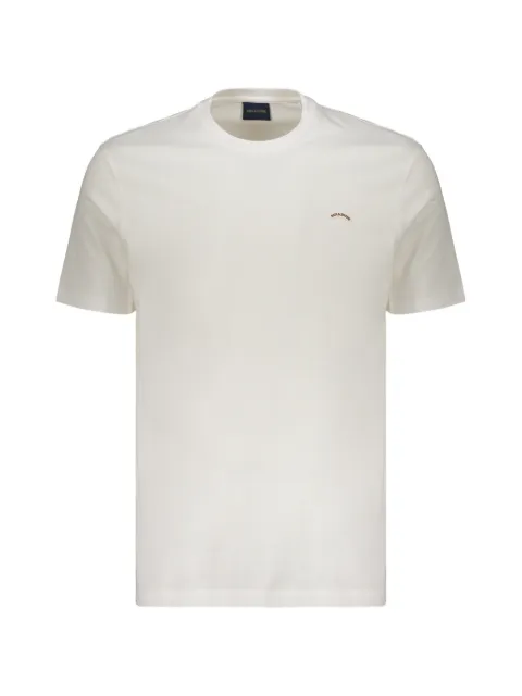 Paul & Shark logo-patch short-sleeve T-shirt White 16311648