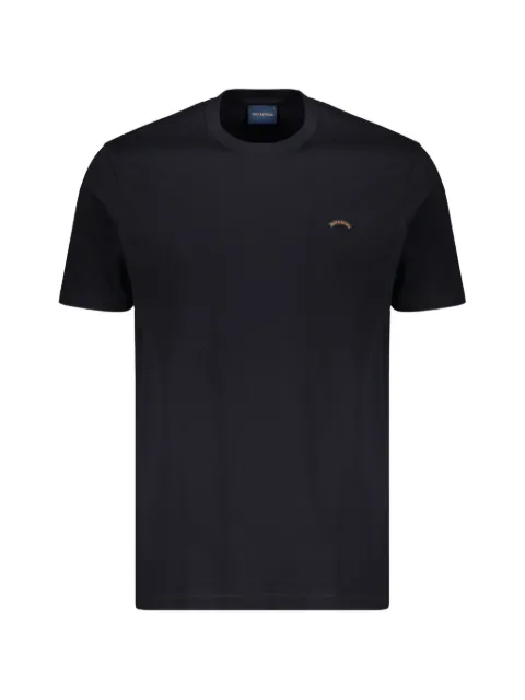 Paul & Shark logo-patch short-sleeved T-shirt Blue 16311648