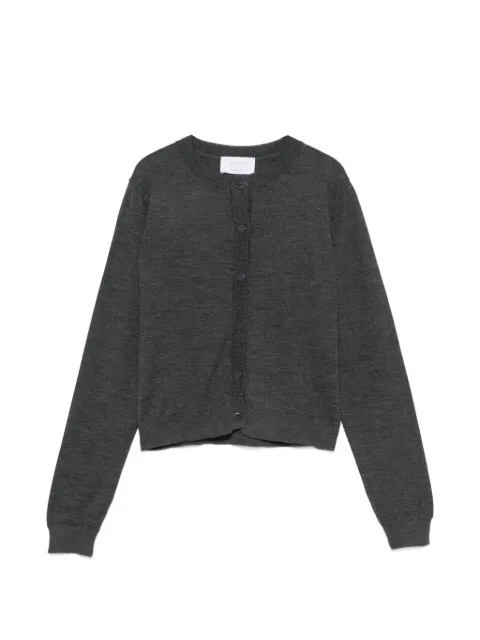 Daniele Fiesoli button-up crew-neck cardigan Grey 7035
