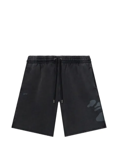 Off-White Swimming Face skate shorts Black 44MCI013F26F002001