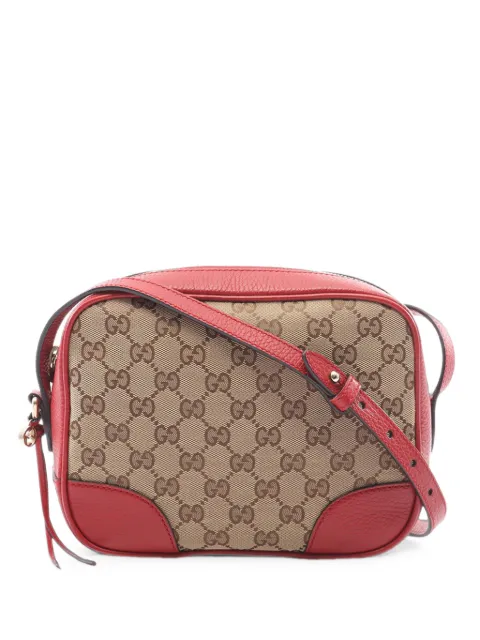 Gucci Pre-Owned 2016-2026 GG Canvas Bree crossbody bag Neutrals 4KN4TDJSMVEAR5TT