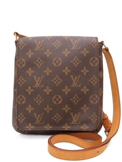 Louis Vuitton Pre-Owned 1999-2005 Monogram Musette Salsa PM Long Strap crossbody bag Brown 4LU3T728MNY9VGMY