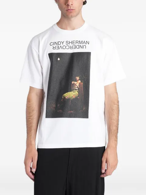 Undercover Cindy Sherman print T-shirt White UC2F48143