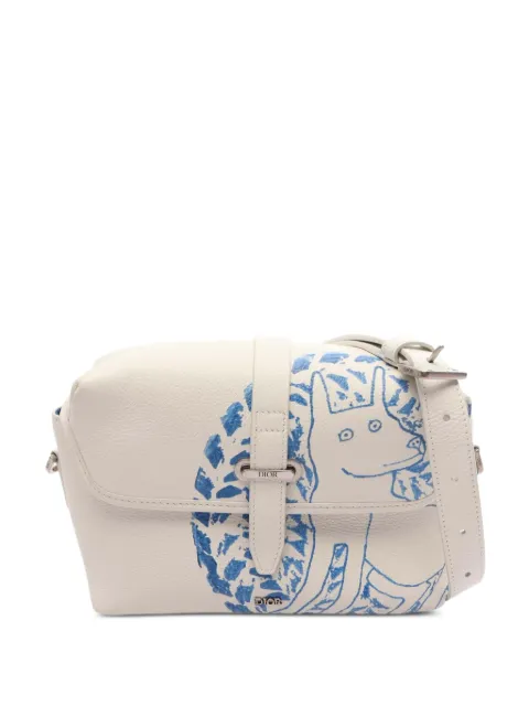 Christian Dior Pre-Owned 2010-2026 Nel Leather Messenger Bag crossbody bag White 3W1DZKZ8R1PY9G56