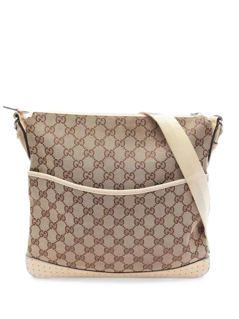Gucci Pre-Owned 2000-2015 GG Canvas crossbody bag Neutrals O7Z2Z8I2M9ZNDBMU