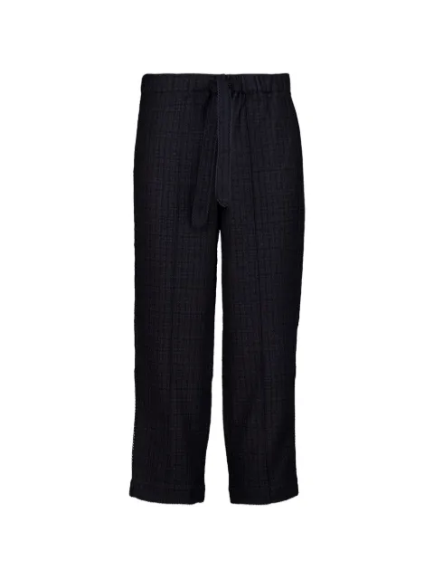 Baziszt Dario straight-fit trousers Blue BZFW26PA08012