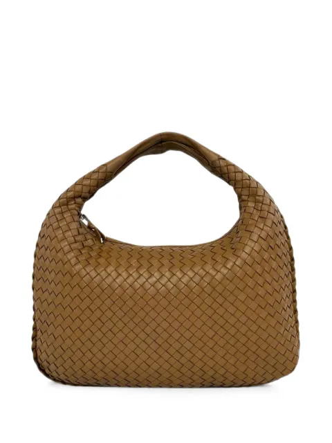 Bottega Veneta Pre-Owned 2012-2026 Small Intrecciato Veneta hobo bag Brown 40WTU8XQ7P1GN1O0