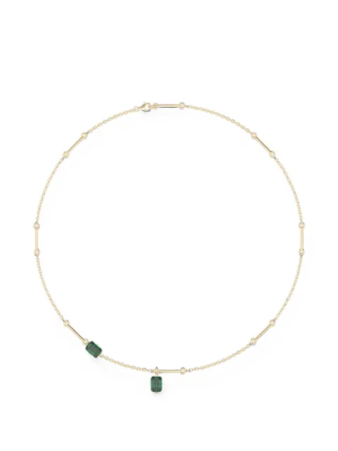 SOLO for diamonds Evergreen emerald-embellished necklace Gold NYC000410