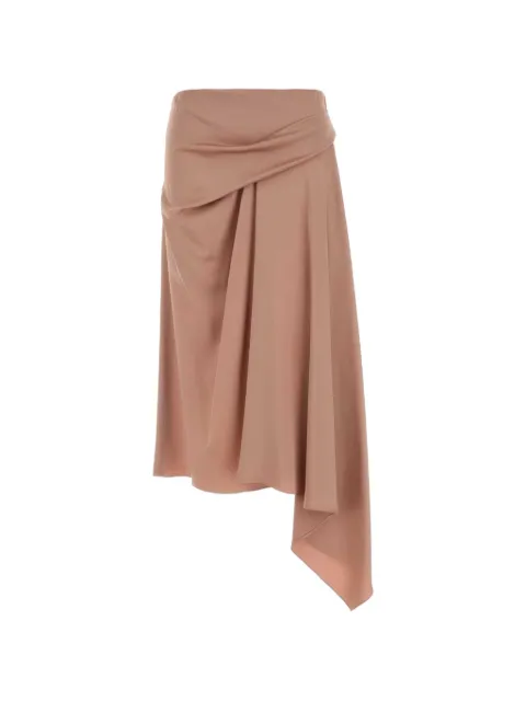 Stella McCartney asymmetric draped skirt Pink 6301953FU302