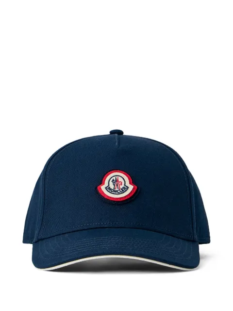 Moncler logo-patch baseball cap Blue L20913B00041599R5