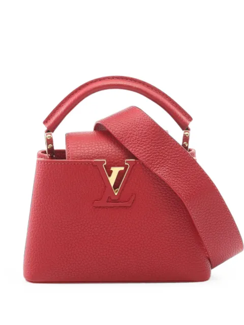 Louis Vuitton Pre-Owned 2020 Taurillon Mini Capucines satchel Red J7P7EYKNCHTCVABM