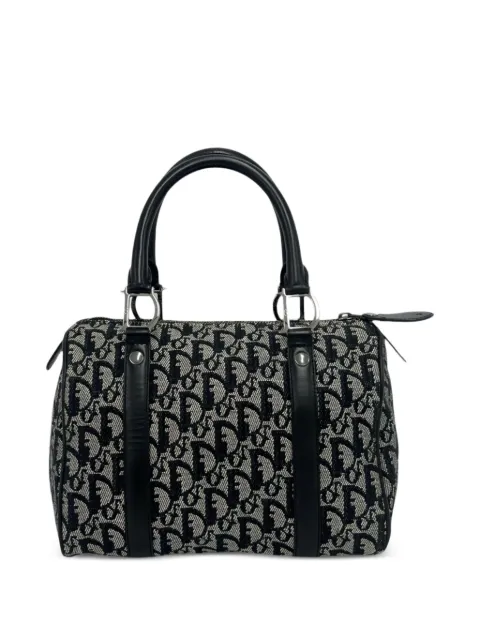 Christian Dior Pre-Owned 2010-2026 Mini Diorissimo Trotter Canvas boston bag Blue BV8AC7YN70KQNCUX