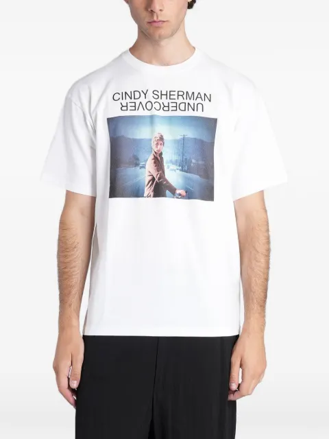 Undercover Cindy Sherman graphic-print T-shirt White UC2F48142
