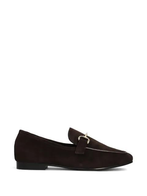 Bibi Lou horsebit-detail suede loafers Brown 571Z30VK