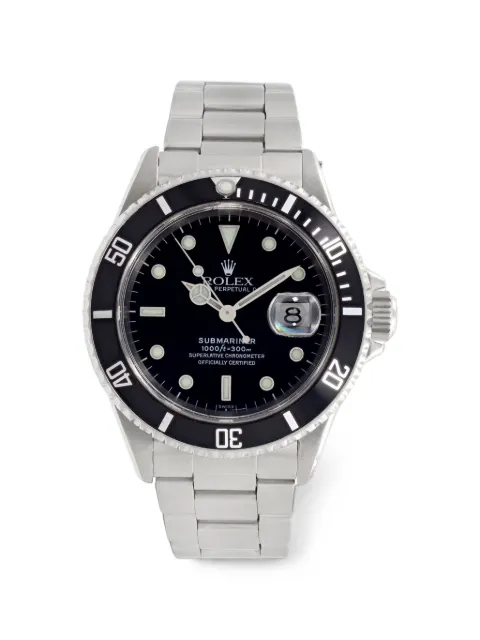 Rolex Submariner 40mm watch Black 16610