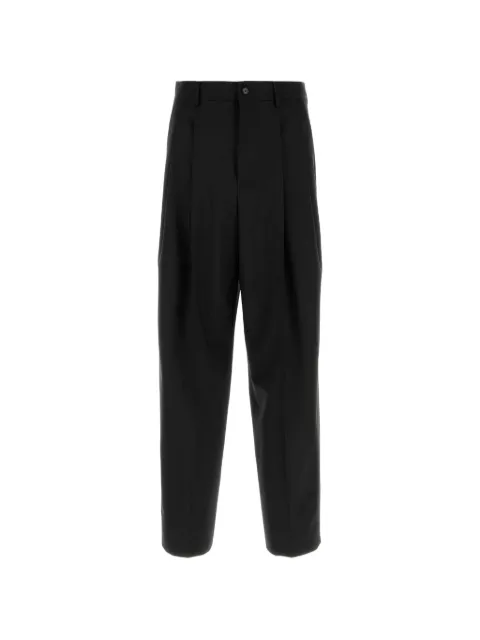 Dolce & Gabbana pleated wool trousers Black GP16NTFUBG5