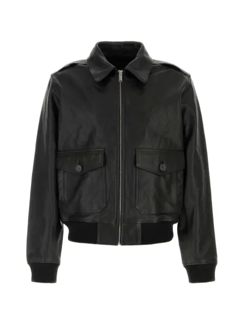 A.P.C. Gael leather jacket Black PXCDGH32089