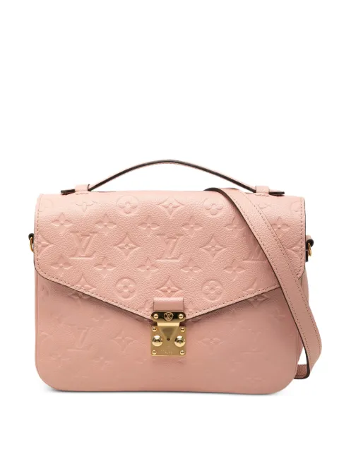 Louis Vuitton Pre-Owned 2018 Monogram Empreinte Pochette Metis satchel Pink VGGE4HGJ2KZA4QI0