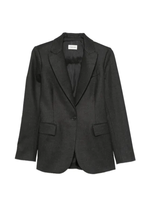 P.A.R.O.S.H. Ludy single-breasted notched-lapels blazer Grey LUDYD420053
