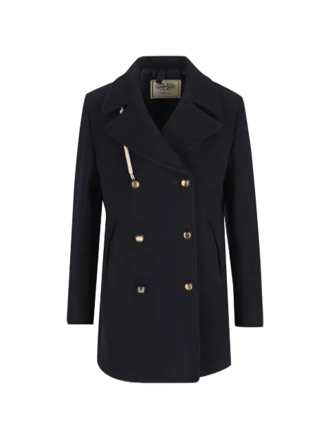 Camplin double-breasted buttoned coat Blue 38340020BN