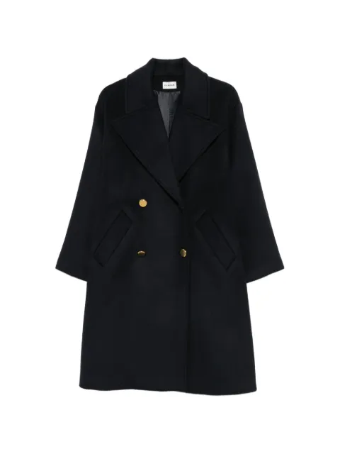 P.A.R.O.S.H. double-breasted button-up coat Blue D431853GLEAK26