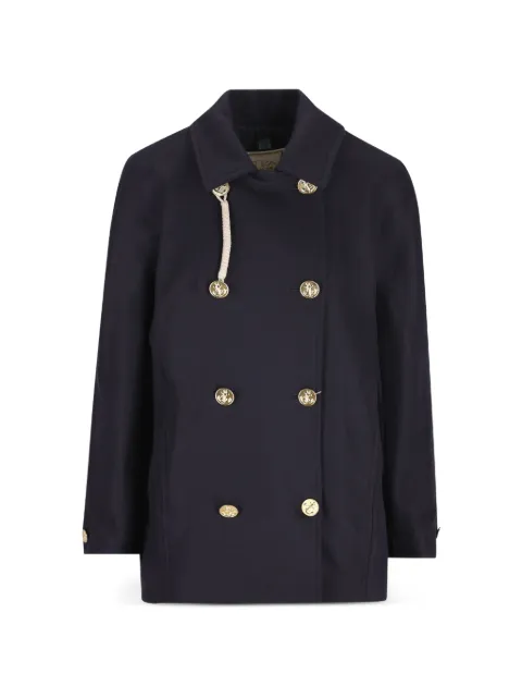 Camplin double-breasted anchor-button coat Blue 38340139881