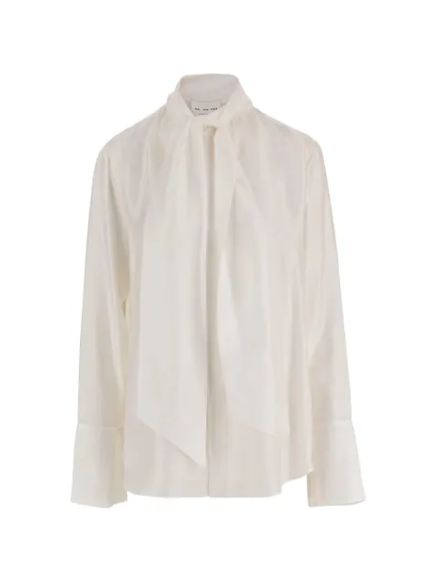 SA SU PHI pussy-bow long-sleeve shirt Neutrals W261100101