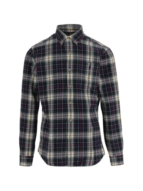 Polo Ralph Lauren check-print button-down shirt Blue 710B30242002