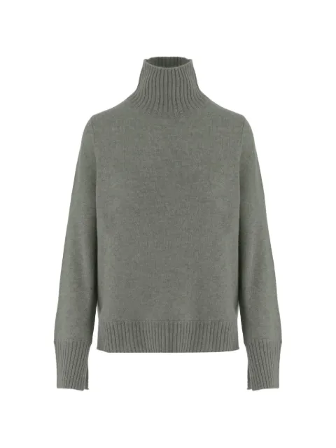 Allude turtleneck cashmere sweater Green 26511173
