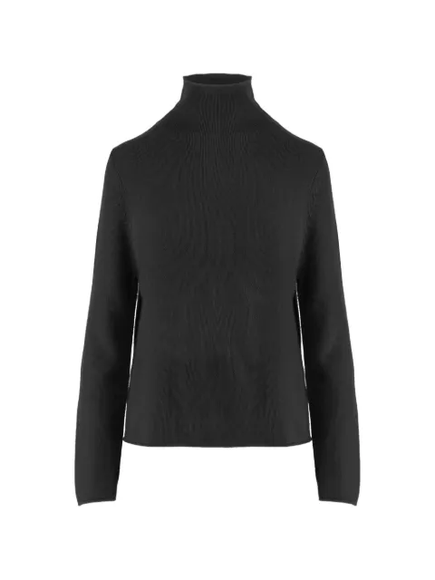 Allude turtleneck knit sweater Black 26511184