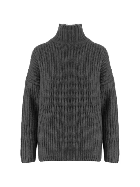 Allude ribbed-knit turtleneck sweater Grey 2657709283