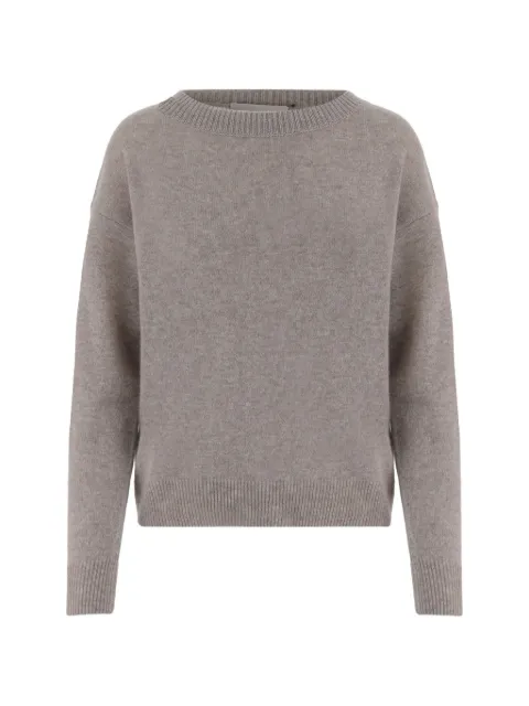 Allude crew-neck sweater Brown 2651117646