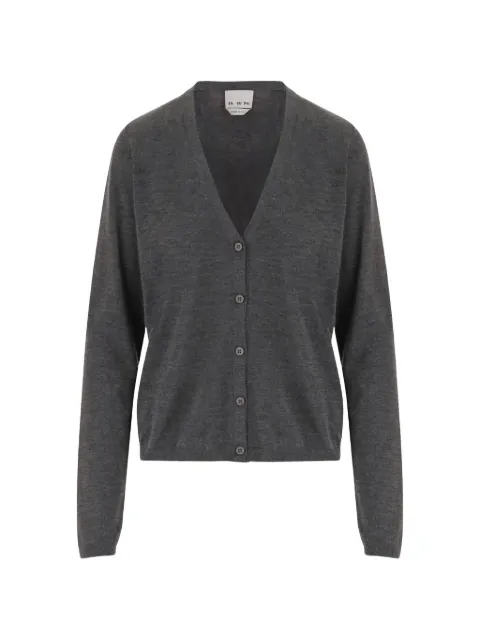 SA SU PHI V-neck button-up cardigan Grey W267540952
