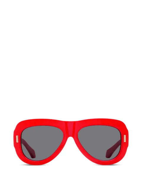 Ferragamo Eyewear oversized-fit sunglasses Red SF2029SE57
