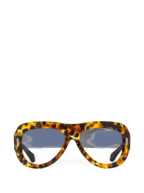 Ferragamo Eyewear oversized-fit sunglasses Brown SF2029SE57