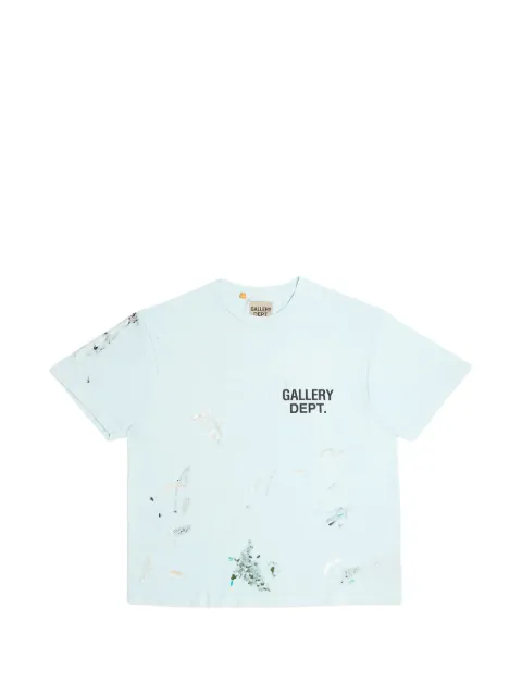 GALLERY DEPT. paint-splatter T-shirt Blue GD336