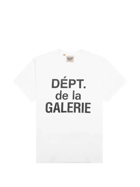GALLERY DEPT. logo-print T-shirt White GD321