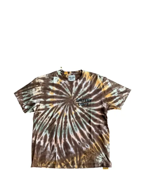 GALLERY DEPT. Tokyo tie-dye logo-print T-shirt Brown GD330