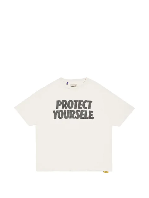 GALLERY DEPT. ATK Protect Yourself graphic-print T-shirt White GD316