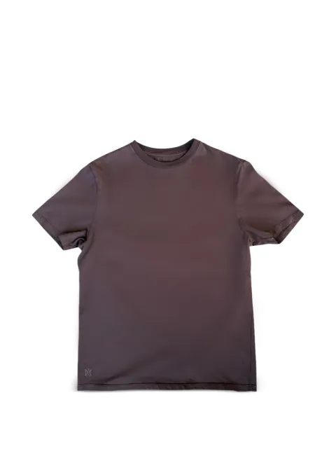 AMIRI mini MA logo-embroidered T-shirt Brown 0498100000