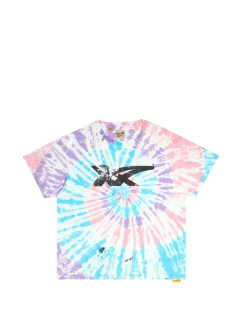GALLERY DEPT. x ASICS tie-dye logo-print T-shirt White GD372