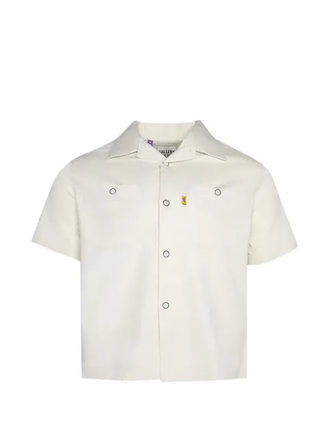 GALLERY DEPT. Mechanic short-sleeve shirt White GD364