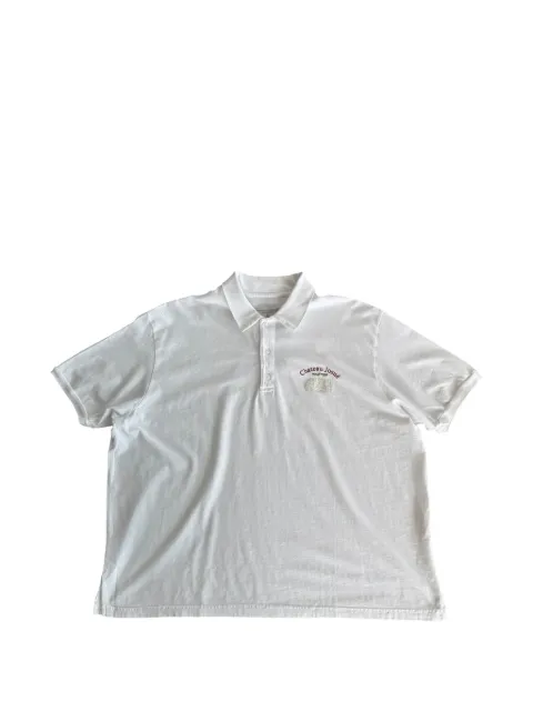 GALLERY DEPT. Chateau Josue embroidered polo shirt White GD294