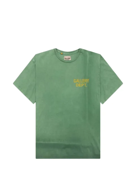 GALLERY DEPT. Souvenir logo-print T-shirt Green GD272