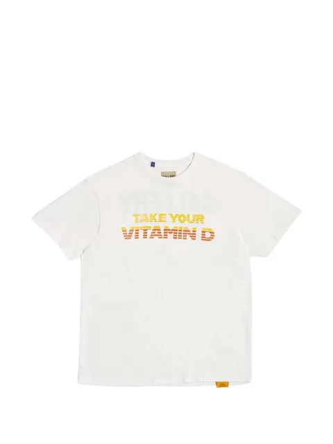 GALLERY DEPT. Vitamin D logo-print T-shirt White GD256