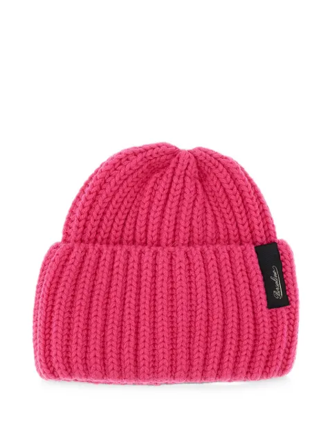 Borsalino ribbed-knit beanie hat Pink 130368WVM213
