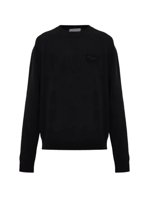 Givenchy logo-embroidered sweater Black BM90X84YRM
