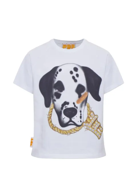 PDF graphic-print raglan-sleeve T-shirt White DFM54057TJ101GR02B0