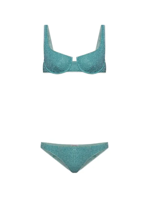 Oséree Lurex bikini Blue LAF257