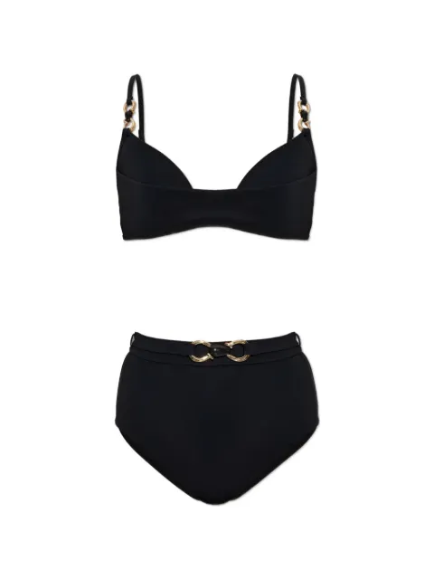 ZIMMERMANN belted chain-link bikini Black 7945WSS2630